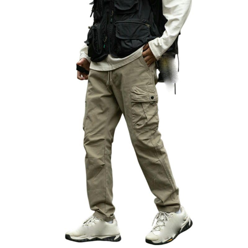 Pantalon cargo léger homme ample, la solution anti-transpiration multi-poches