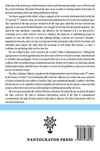 The Debate that Changed the West: Grotius versus Althusius
