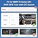 Road Top CarPlay Screen, 12.3 inch Ultra-Narrow Car Radio Touchscreen for BMW X1 Series E84 with CIC System(2009-2015 Year), Car Stereo for CarPlay/Android Auto/MirrorLink