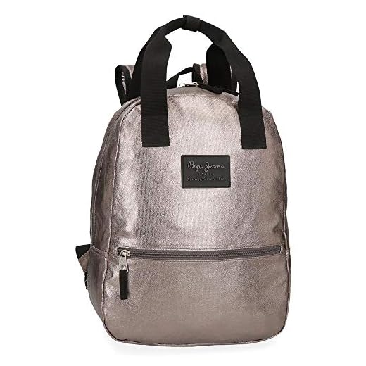 Mochila Pepe Jeans April Porta Tablet Bronce