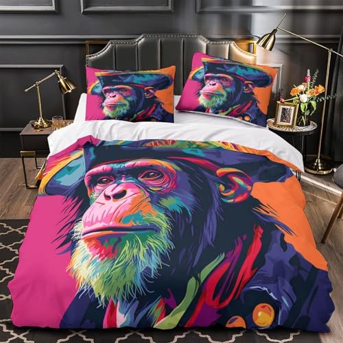 Housse de couette effet 3D confortable microfibre de qualité supérieure - 2
