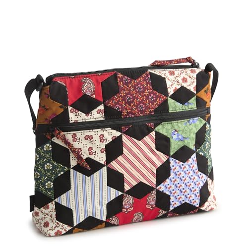 Image of Vera Bradley Women's Premium Cotton Original Zip Hipster Crossbody Bag
