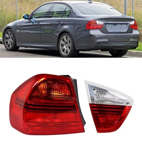 Feux arrières auto pour BMW E90 avec éclairage stop halogène renforcé