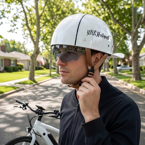 Casco de motocicleta con gorra de béisbol ligero anticolisión L 4