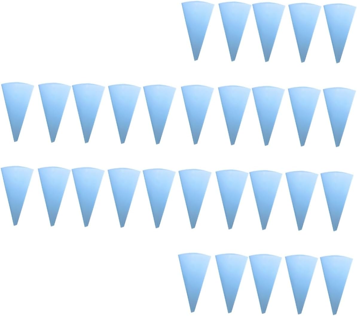 MAGICLULU 30pcs Sky- Cake Decorating Bags Pastry Piping Bags for Cream Icing Easy Squeeze Reusable Icing for Cookies Cakes and Desserts