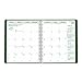 Brownline 2016 Ecologix 14-Month Planner, December 2015 to January 2017, 100-Percent Post-Consumer Recycled Paper, Twin-Wire with Soft Green Cover, English, 8-7/8-Inch by 7-1/8-Inch (CB430W.GRN-2016)