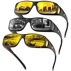 Black/Night Vision + Black/Grey + Leopard/Night Vision