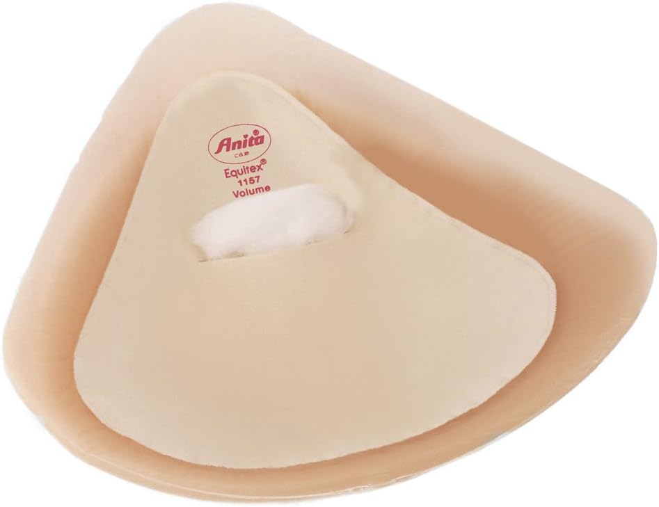 Anita Care Womens Equitex Volume Light Multi Functional Breast Form, M, skin