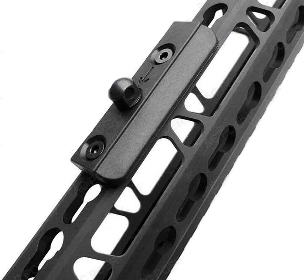 Adaptateur Bipied Keymod En Polymère - Montage Sur Rail Keymod Avec élingue Pivotante - Neuf