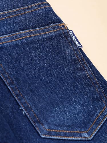 Image of KiddoPanti Boys Full Length Elasticated Waist Straight Fit Jeans