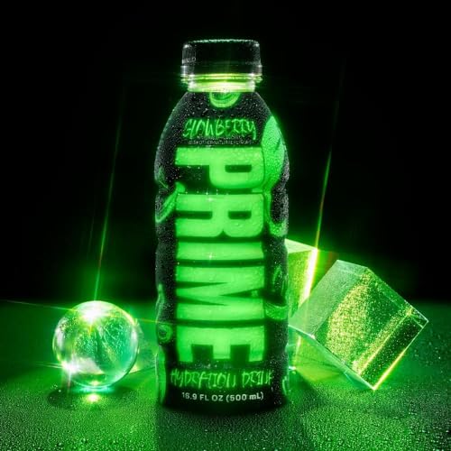 Image of Prime Glowberry Drink Flavour Electrolyte Beverage With Zero Added Sugar Healthy and Refreshing Way to Hydrate With Prime Glowberry 500ml (By Logan Paul KSI)