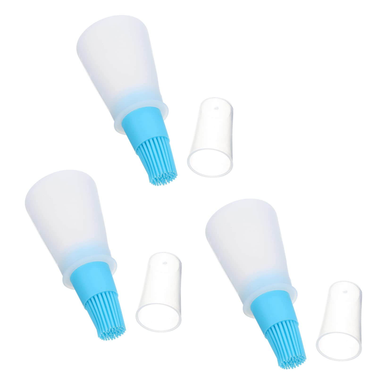 ABOOFAN Silicone Oil Brush Dispenser Bbq Basting Brush for Kitchen and Outdoor