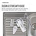 Farberware Professional Rotary Grater with Fine Etched Stainless Steel Drum, 4.33x5.51x3.54 Inch, White