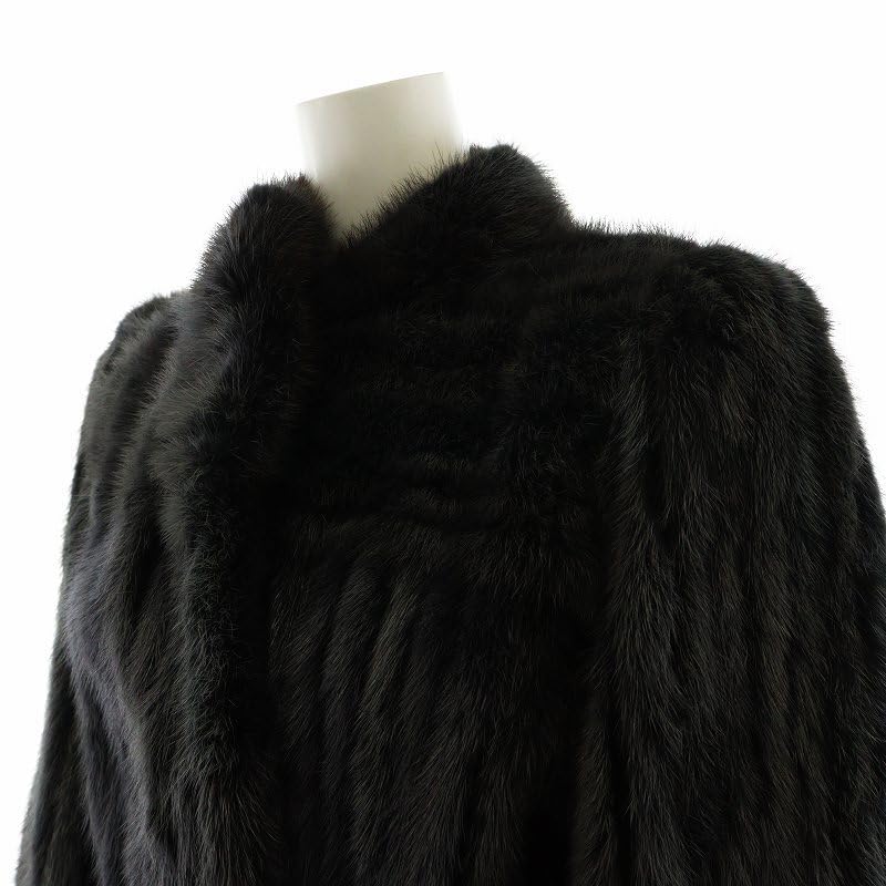 Amazon.co.jp: サガミンク SAGA MINK 銀サガ 毛皮コート カラーミンク  