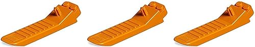 Lote de 3 accesorios Lego Ladrillo naranja y pieza de herramienta separadora de eje