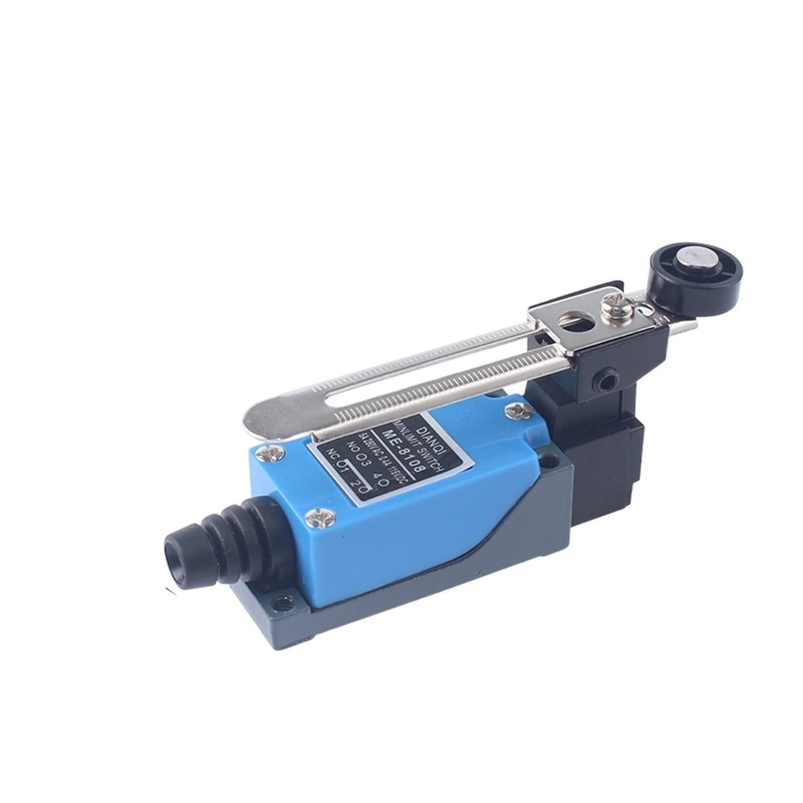JJHQOKYNA 5PCS ME-8108 Limit Switch Rotary Adjustable Roller Lever Arm Mini TZ-8108 Momentary