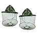 2pcs Camouflage Beekeeping Beekeeper Anti-mosquito Bee Bug Insect Fly Mask Cap Hat with Head Net Mesh Face Protection Outdoor Fishing Equipment by NYKKOLA