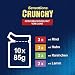 FELIX Sensations Crunchy in Gelee, Sorten-Mix, 60er Pack (6 x 10 x 85g)