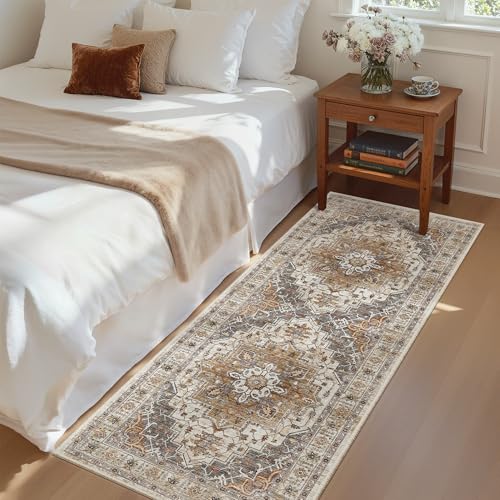 Madane Hallway Runner Rug - 2x5 Rug Runner Washable Runner