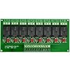 Electronics-Salon 8 Channel 10Amp SPDT Power Relay Module Board (Operating Voltage: DC 12V)