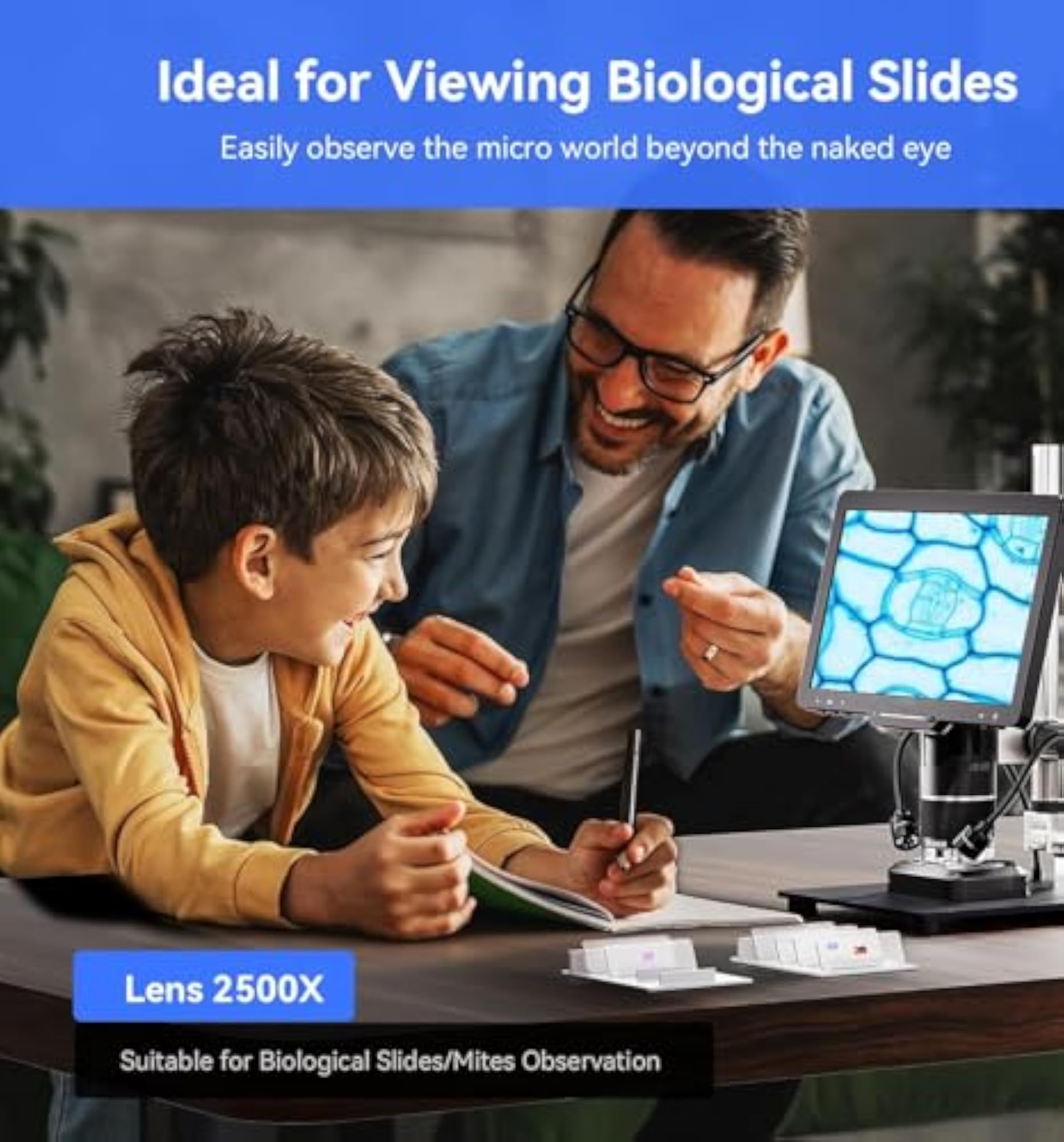 LP101T 10.1" 2K HDMI Digital Microscope