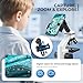 ESAKO Compound Microscope for Kids & Adults, 100X-2000X Magnification Microscope for Students, School Lab & Home Education, with Phone Adapter, 20 Slides Set