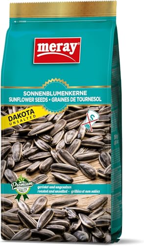MERAY Graines de tournesol Dakota grillées et non salées 250g (Lot de 6)