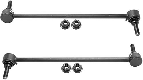 Miniatura 420 de Detroit Axle - Brazos de control delanteros inferiores con rótula + barras estabilizadoras de repuesto para Chrysler Dodge Intrepid 300M Concorde