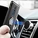 Mate 10 Lite/Nova 2i Case, Mingwei [with 360 ° Kickstand] Rotating Ring Case [Dual Shockproof] Protection Cover Compatible with [Magnetic Car Mount] for Huawei Mate 10 Lite (Black, Mate 10 Lite)