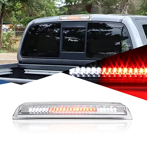 Auto Dynasty Chrome Housing LED 3rd Third Rear Stop Brake Light Cargo Lamp Compatible with Frontier 05-16 Titan 04-15