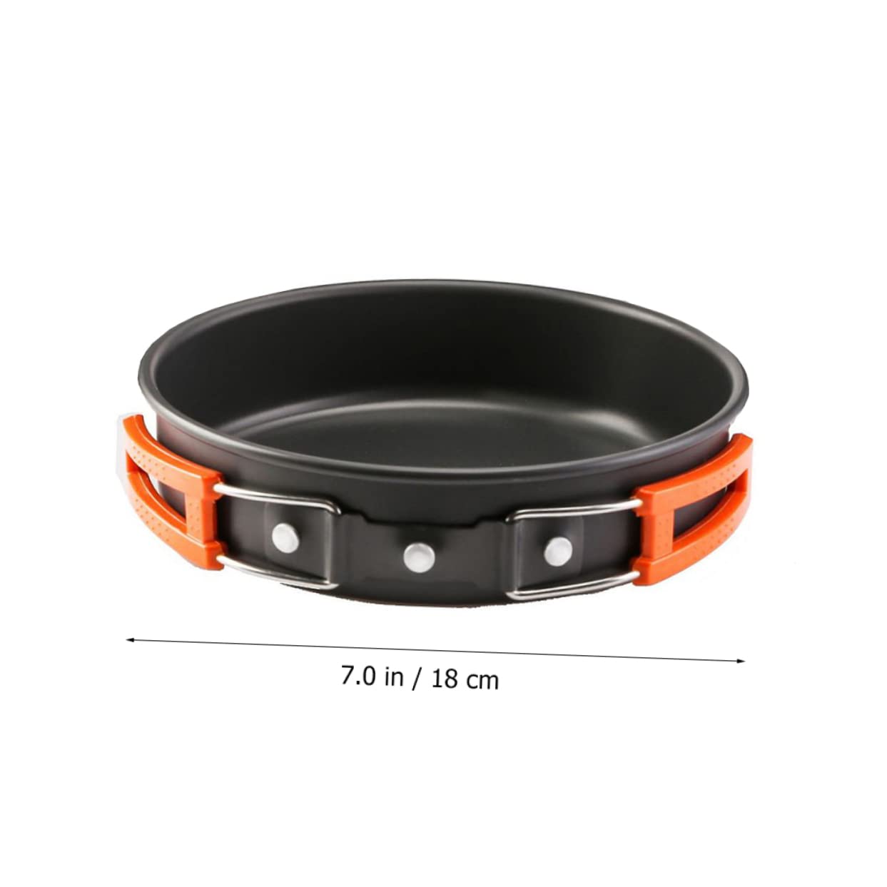 GANAZONO 1set Portable Outdoor Camping Cooking Pot Aluminium Alloy Kettle for People Lightweight and Gear for Hiking Backpacking and Outdoor Adventures