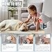 LKXDOV Dog Calming Diffuser, Calming Pheromones Diffuser Kit Appeasing Pheromone Diffuser to Calm (2Plug in+4Refill) for Anxiety Relief Reduce Aggression Fighting Barking Stress
