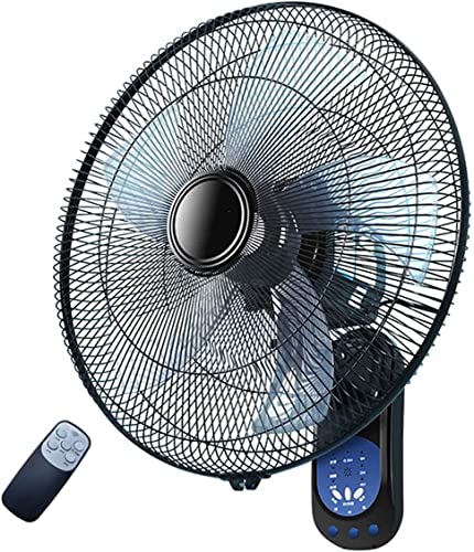 SaryEdge Ventilador de Pared, Ventilador eléctrico, montado en la Pared, Largo Tiempo de Suministro de Aire, Estable y Duradero, 3 configuraciones(Mando a Distancia