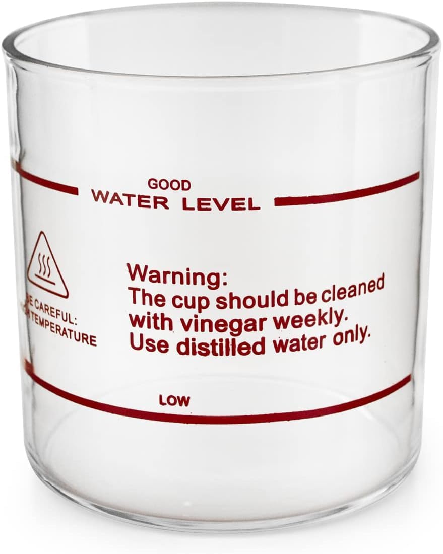 Elitzia Accessories Transparent Steamer jar Glass Steamer