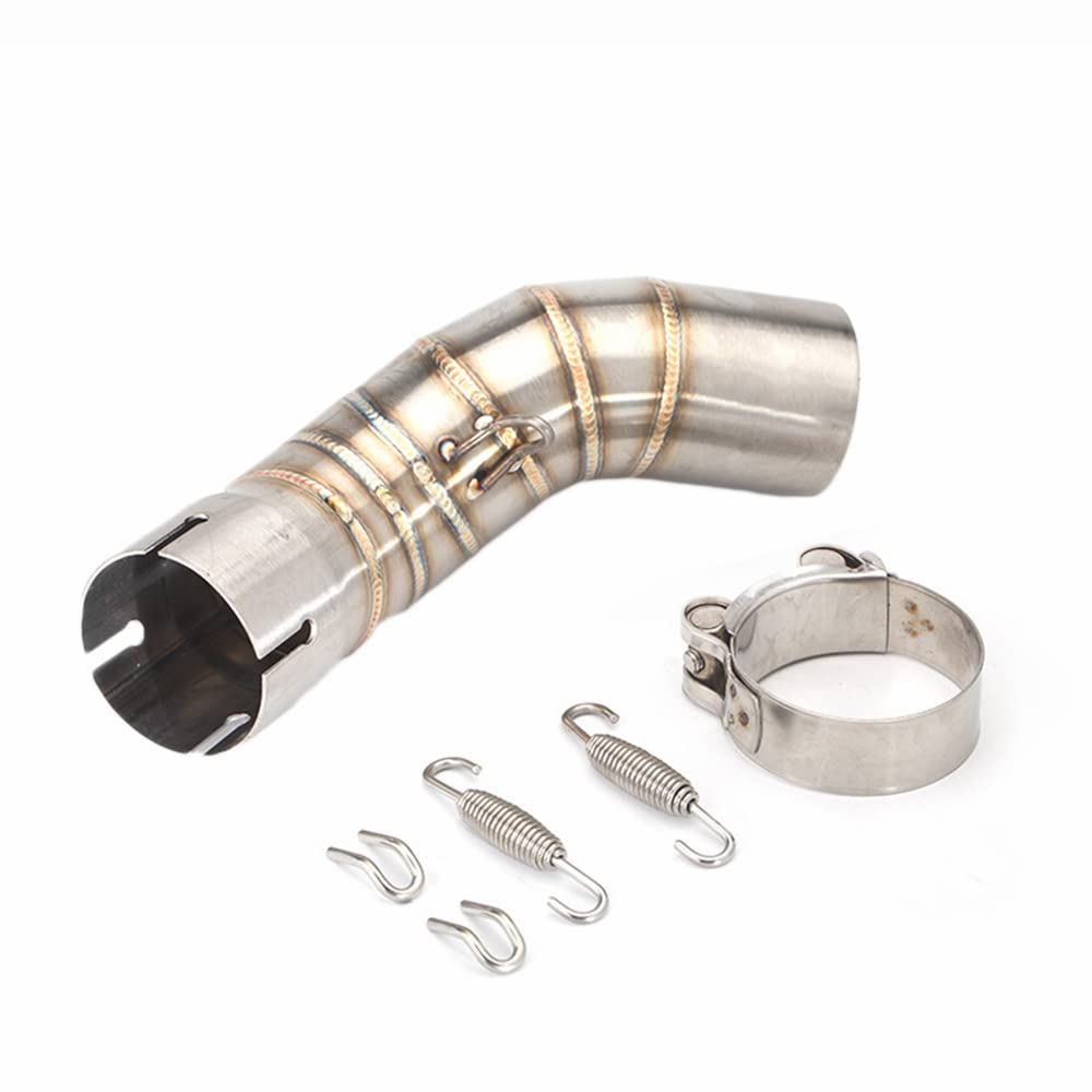 Tubo di scarico moto Riloer 51MM / 2 "Tubo silenziatore di scarico in fibra di carbonio adatto per Ka-wa-saki Z900