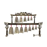 Material: Aleación YWSZJ Campanadas Manualidades, decoración for el hogar, de Doble Capa Chimes, Antiguo Instrumentos Musicales, artesanías, Regalos, Doble percusión, Manualidades Hermosas Rendimiento