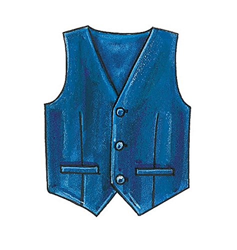 Mccall's Patterns M7223 Children's/Boys' Lined Vests, Cummerbund, Bow Tie And Necktie Sewing Template, Chh (7-8-10-12) #TOP6