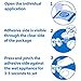 OrthoDots CLEAR – Moisture Activated Braces Wax Alternative for Pain Caused by Braces, Clear Aligner Trays, and Other Orthodontic Appliances. OrthoDots Stick Better and Stay on Longer than Dental Wax.
