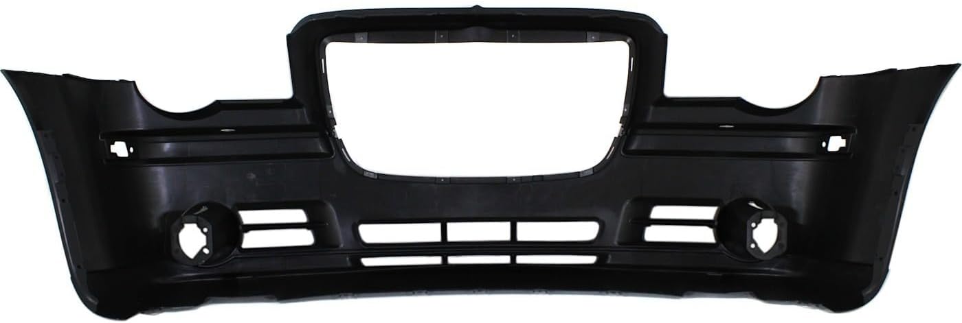 Suitable for [Front Bumper Cover, Primed, Compatible with 2005-2010 Chrysler 300 / 300C / SRT8 (With Fog Light Holes), Part #5030576AB, CH1000882]