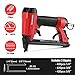 WORKPRO Pneumatic 20 Gauge Staple Gun, T50 Upholstery Stapler with 1260pcs Staples 1/4”to 5/8”, Rear Exhaust, for Carpentry, Woodworking and DIY Projects
