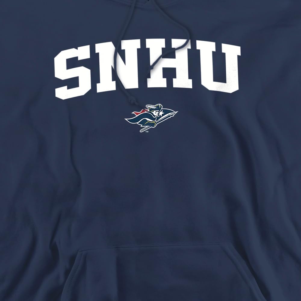 LOGOVISION Official Collegiate One Color Arch Adult Pull-Over Hoodie Collection 3 - Image 2