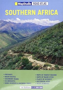 Paperback atlas southern africa 1/1m5 Book
