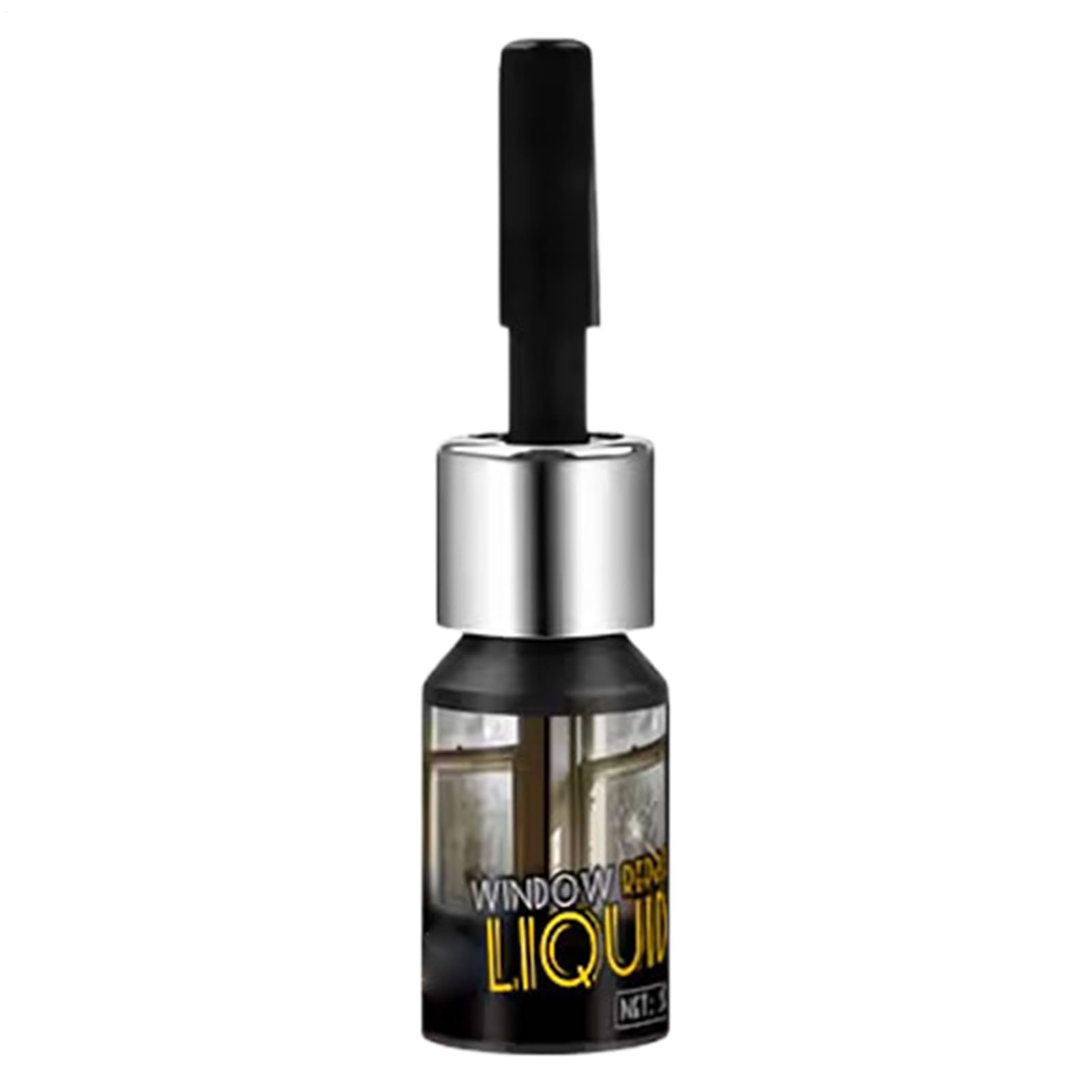 Glass Repair Liquid, 5ml Quick Dry Invisible Bonder, Transparent Adhesive Glass Crack Repair Solution for Car Mirrors Jewelry Crafts Furniture Phone DIY Home Auto Fix