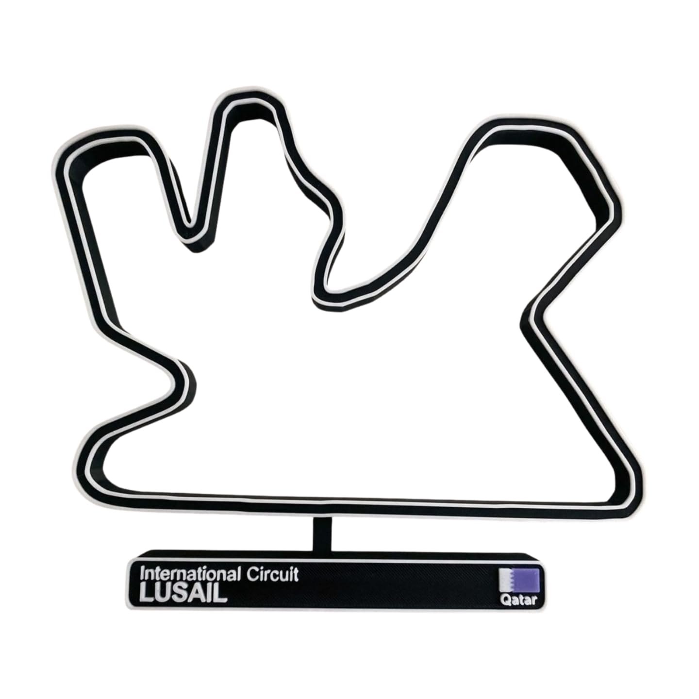 Circuito del Qatar, Modello di Circuito di Corsa 3D, Decorazione Automobile