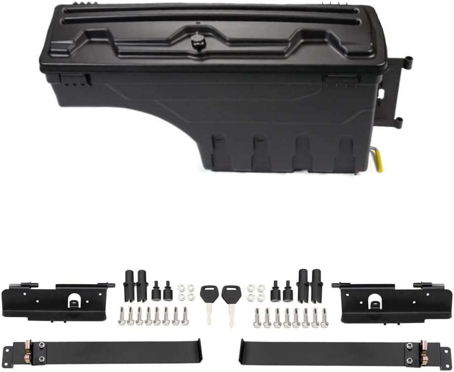 OLVEVLO3 Truck Bed Wheel Well Storage Box Replacement For