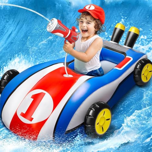Monture de dessin animé gonflable pour rassurer bébé dans l'eau - 2