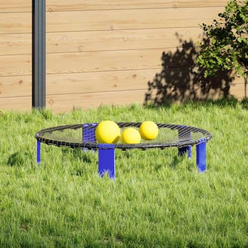 Juego de red redonda Mangloder de 90 cm con 3 bolas y bomba para entrenar la coordinación