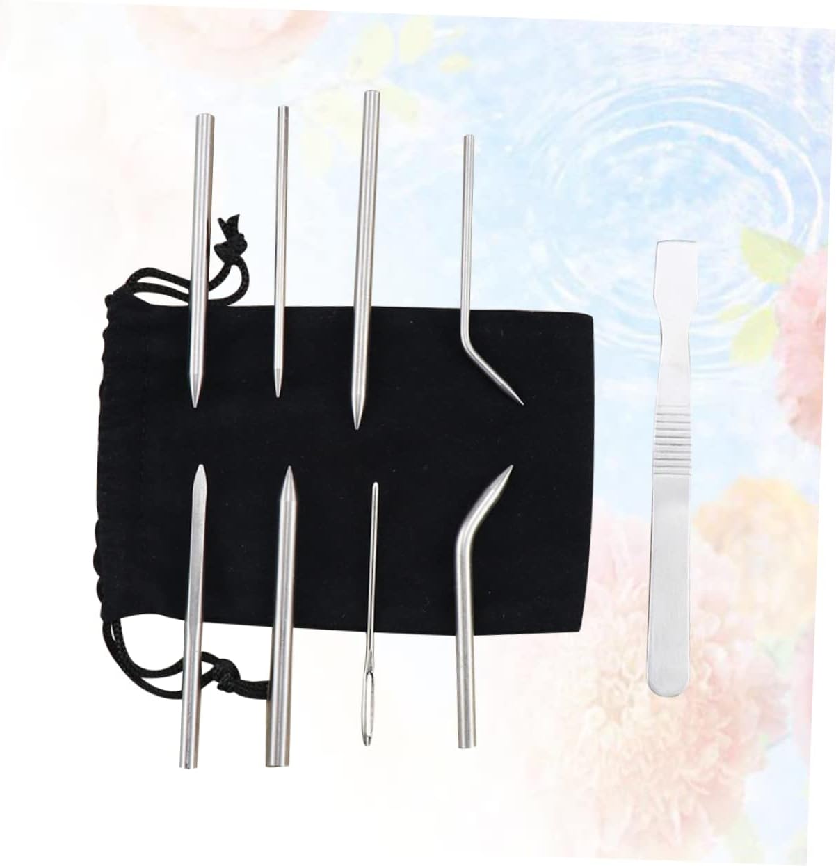 Anneome Stitching Lacing Needle Bracelet Knitting Needles DIY Jewelry Accessories for