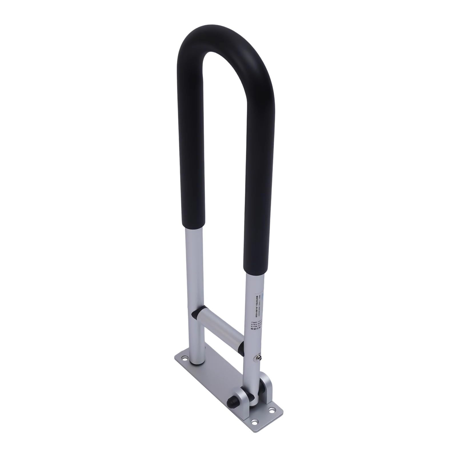 Padgcnor Black Folding Bathroom Toilet Grab Rail Toilet Grab Bar Rails For Elderly People Bathroom Safety Support Rail