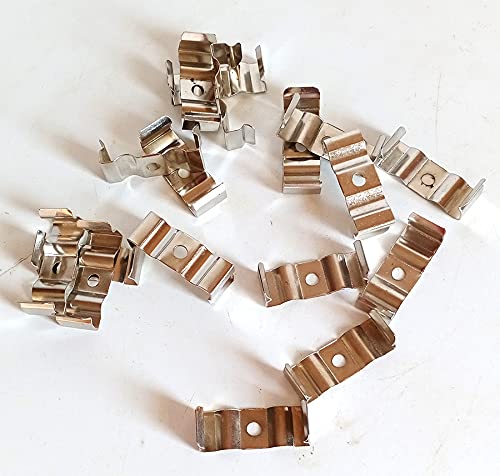 Generic LED Light Clamp (10 Pcs) - Silver Metal - LC-000121-image-14